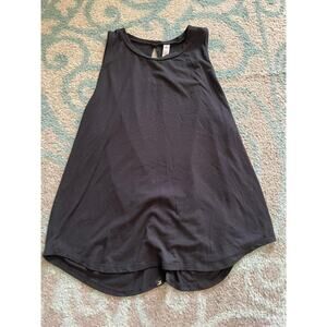 Glyder Electric Tank Black Workout Yoga Pilates Running Women's L